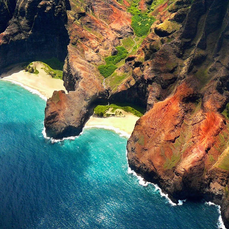 Honopu Valley, Na Pali coast