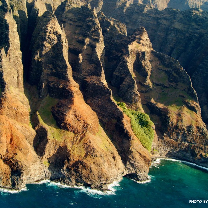 Nualolo and Honopu Valley, Na Pali coast